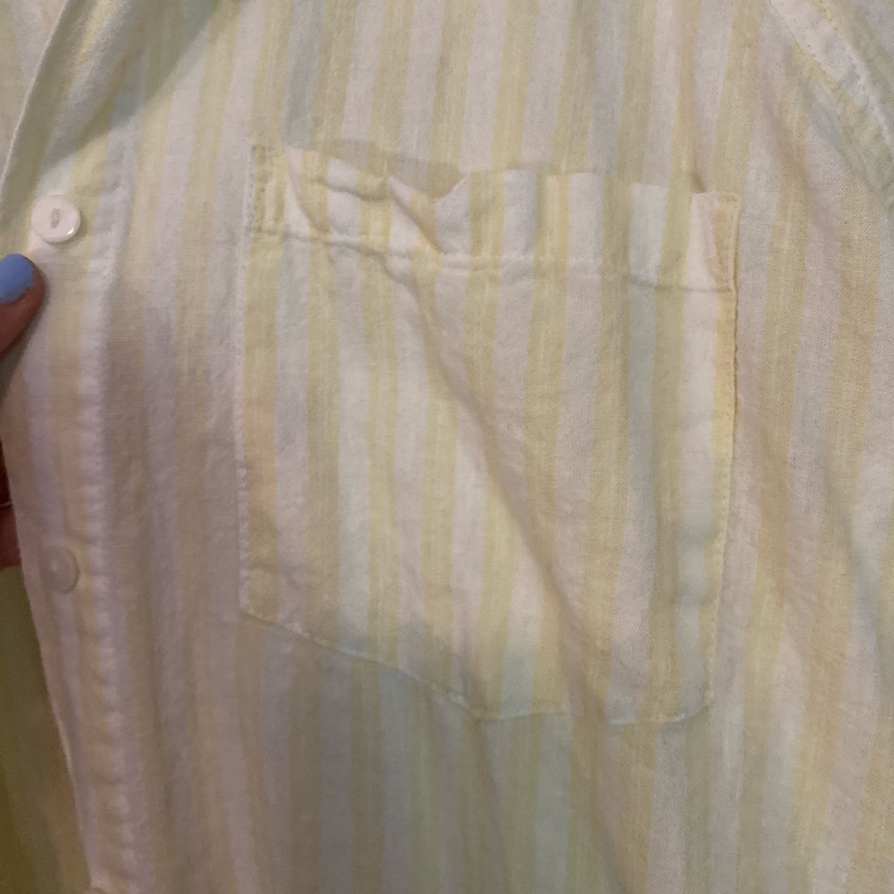 Universal Thread Yellow Lightweight Casual Shirt - image 2